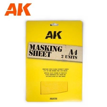 AK Masking Sheet A4 (2pieces)