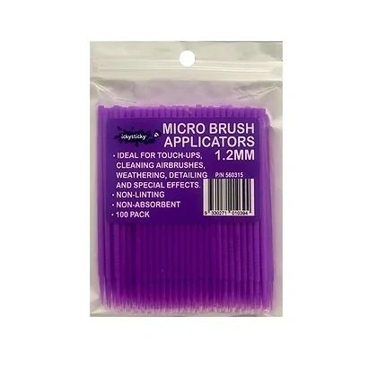 Ickysticky Micro Brush Applicators 1.2mm (100piece)